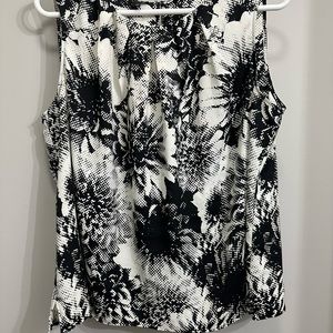 Talbots Black and White Shell - Women’s 20w